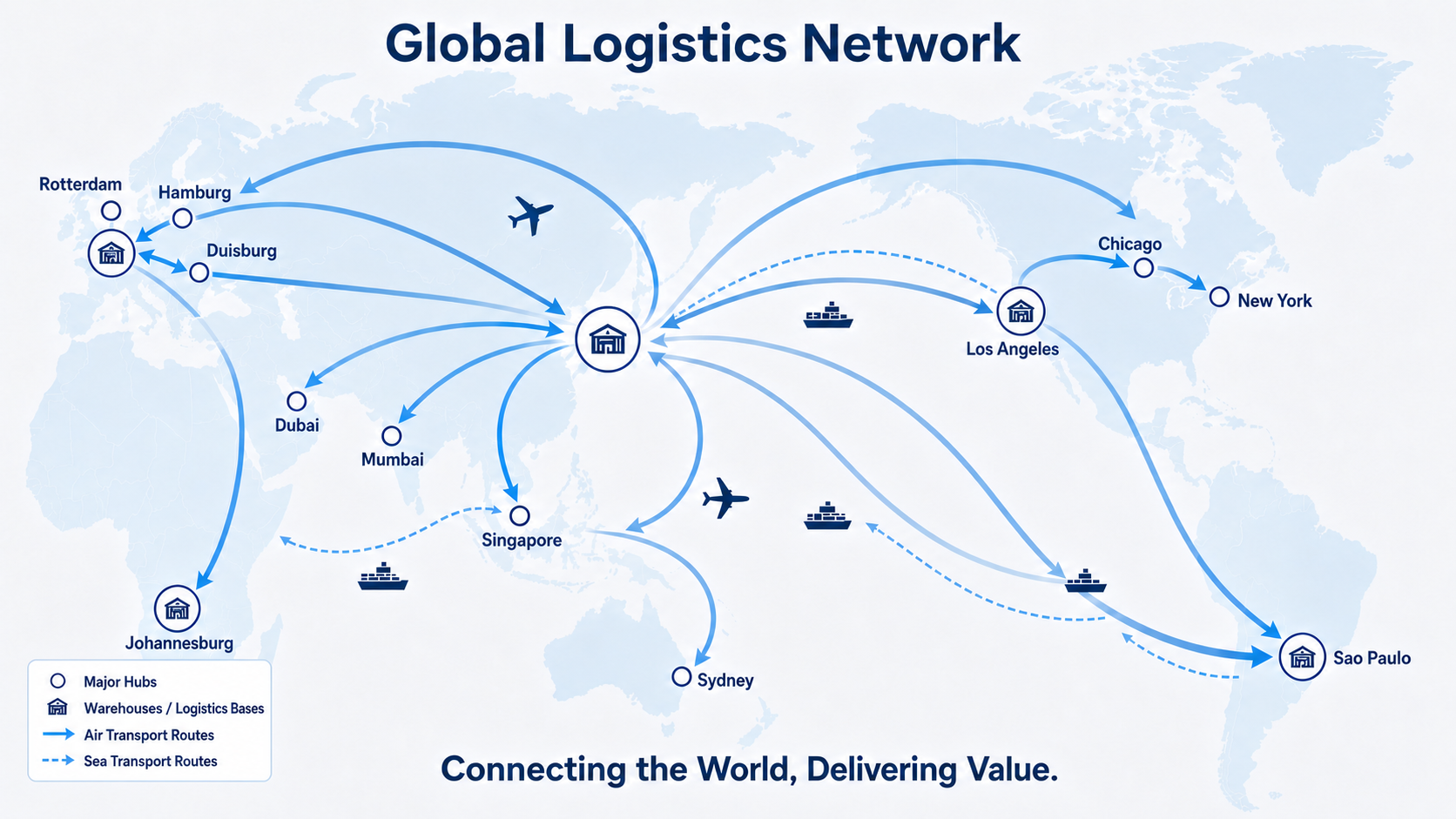 Global Network Diagram