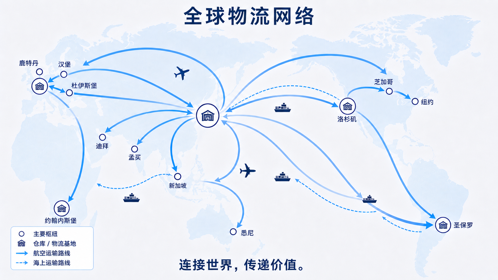 全球网络图